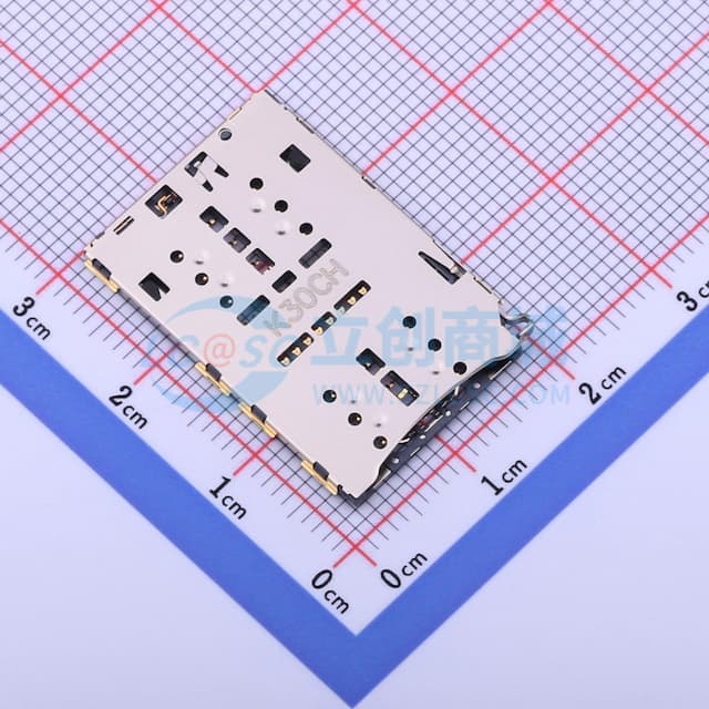 卡托式 NanoSIM卡 卡座实物图