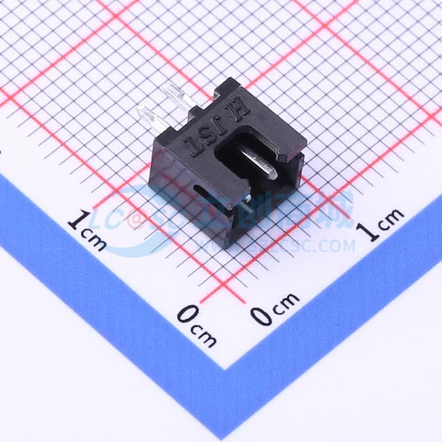 【插件】1x2P 间距:2.5mm 直插 系列:XH实物图