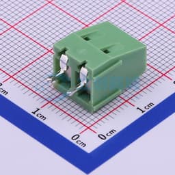 1x2P 5.08mm 直插 排数:1 每排P数:2 【螺钉】缩略图