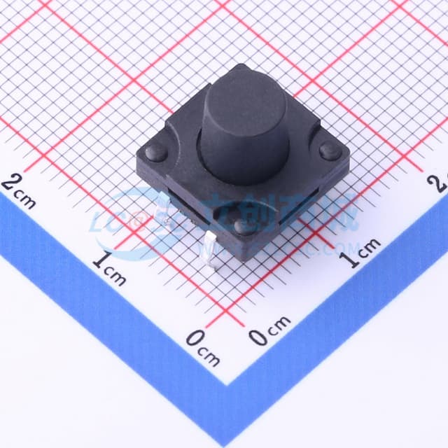 12*12*10mm 直插 轻触开关 【插件】实物图