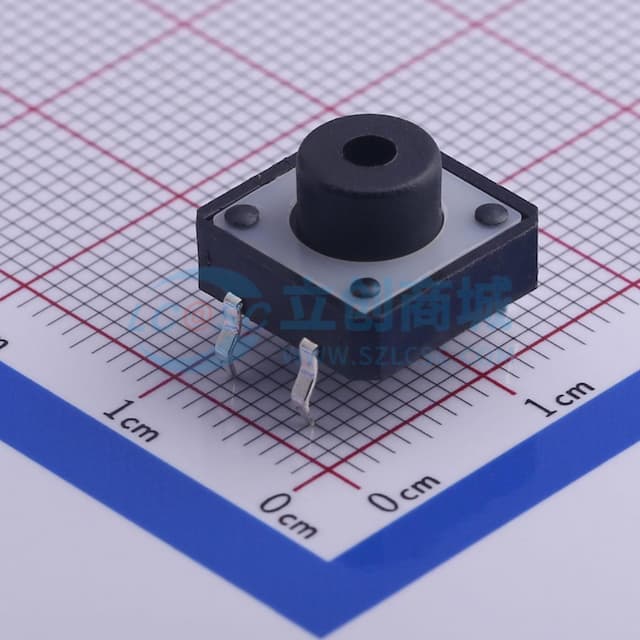 12*12*7.5mm 直插 轻触开关 【轻触】实物图