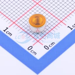雄和远景，电路板表贴圆螺母柱，M3X2，铁镀锡,1个缩略图