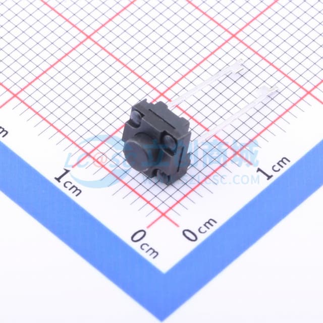 6*6*5mm 直插 轻触开关【插件】实物图