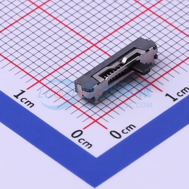 卧贴三档 滑动开关实物图