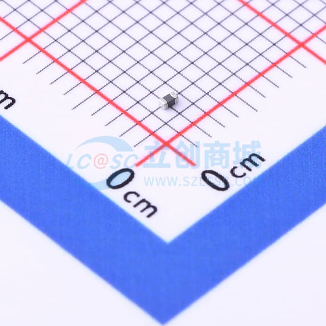 单路 0402磁珠 阻抗80Ω@100MHz实物图