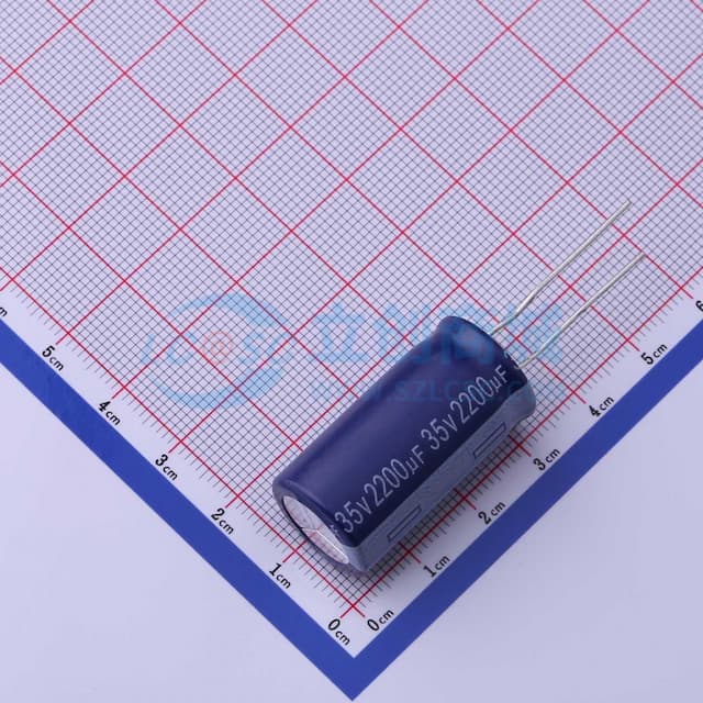 2200uF ±20% 35V 【插件】实物图