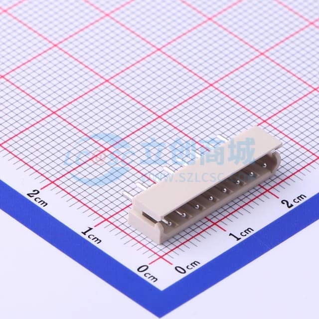 【插件】1x8P 间距:2.5mm 直插 系列:Mini-SPOX(5264)实物图