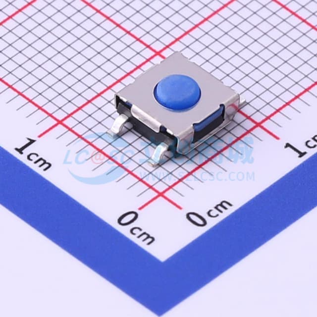 6.2*6.2*3.1mm 立贴 轻触开关实物图
