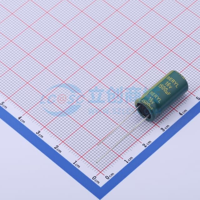 1500uF ±20% 16V实物图