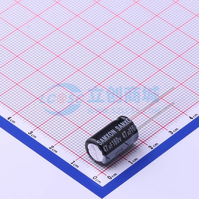 47uF ±20% 160V实物图