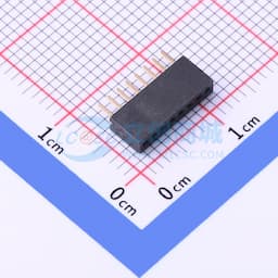间距:1.27mm 1x8P 直插 【插件】缩略图