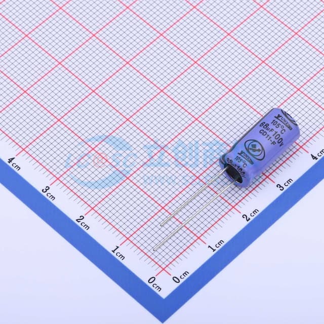 68uF ±20% 100V实物图