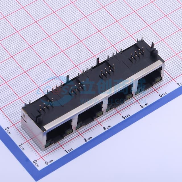 弯插 带LED 【插件】实物图