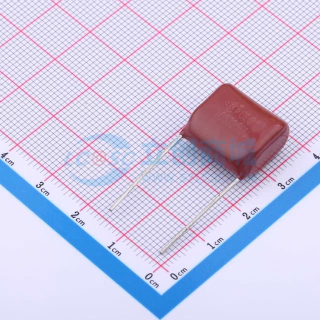 1uF ±5% 250V P=15 L=20 CL21 17*15*8实物图
