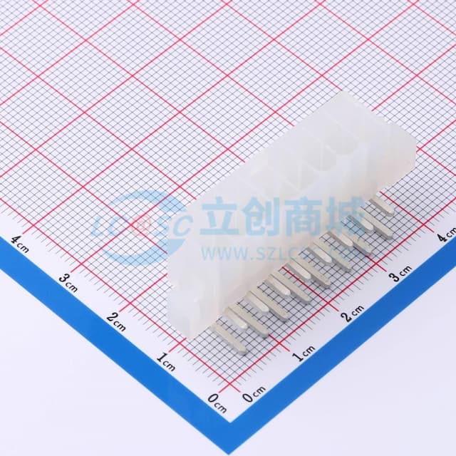 2x8P 间距:4.2mm 弯插 【插件】实物图