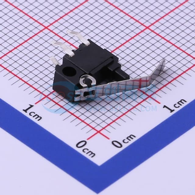 8.55*3.7*9.9mm 插件微动开关 【插件】实物图