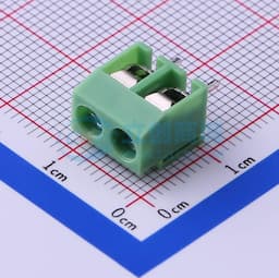 5mm 1x2P 排数:1 每排P数:2 直插 【螺钉】缩略图