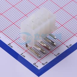 白色半透明 2x4P 间距:4.2mm 弯插【插件】缩略图