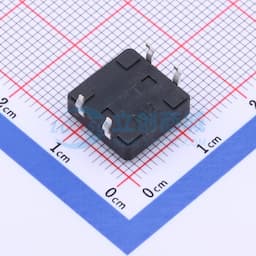 12*12*4.3mm 直插 轻触开关 【插件】缩略图