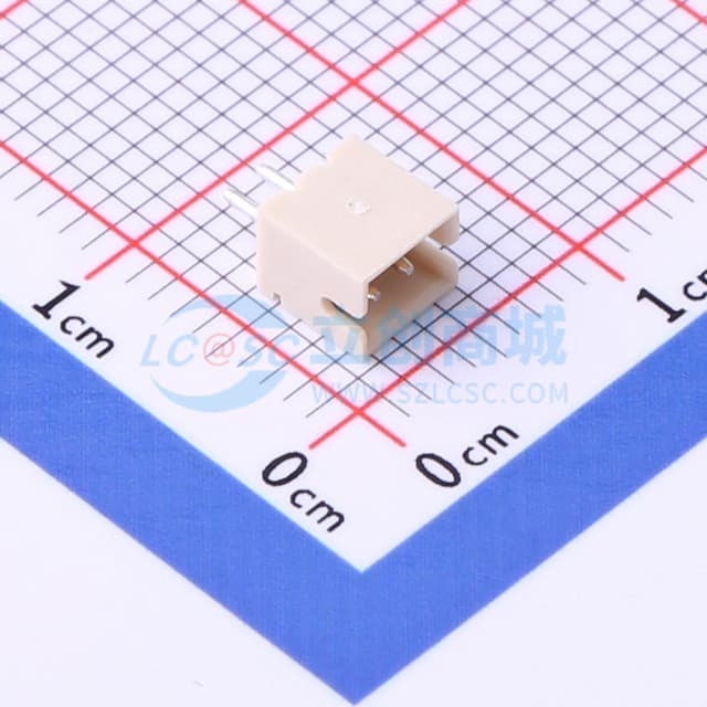1x2P 间距:1.5mm 直插 系列:ZH 【插件】实物图