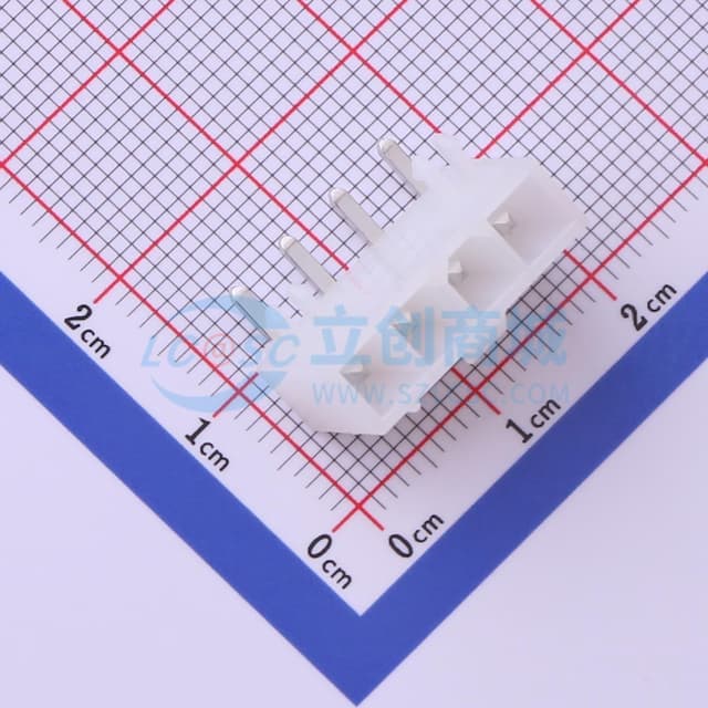 1x4P 间距:4.2mm 弯插 【插件】实物图