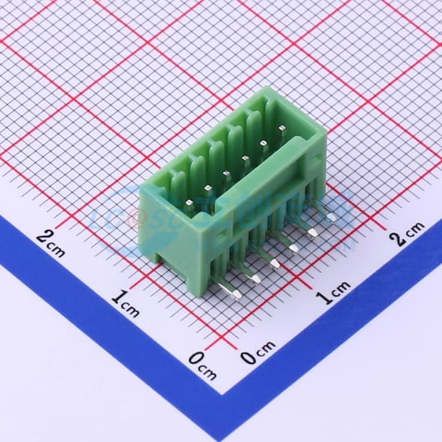 1x6P 2.54mm 排数:1 每排P数:6 【插拔】实物图