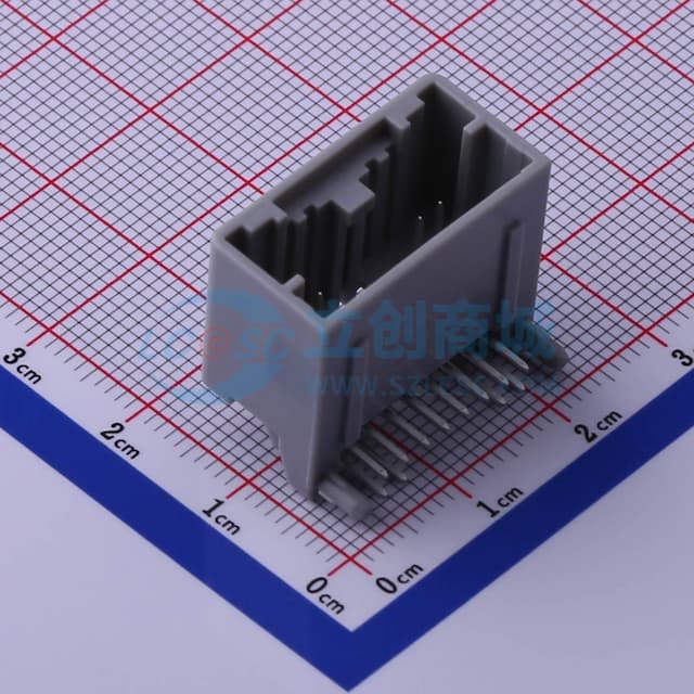 间距:2mm 弯插 【插件】实物图