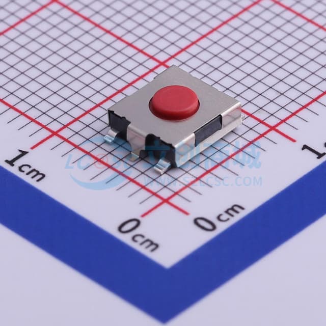 6.2*6.2*2.5mm 立贴 轻触开关实物图
