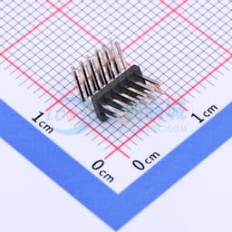 2x6P 间距:1.27mm 方针 弯插 【插件】缩略图