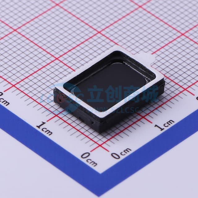 喇叭15*11MM-4.0H 8Ω0.25W 可接线实物图
