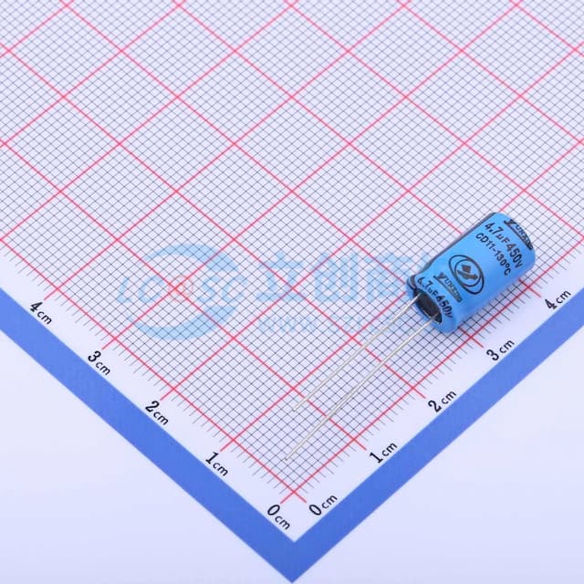 4.7uF ±20% 450V实物图