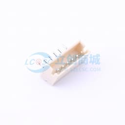 1x6P 间距:1.5mm 弯插 系列:ZH 【插件】缩略图