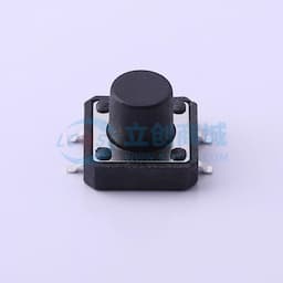 轻触开关12*12*9.0mm贴片四脚圆柄250gf缩略图