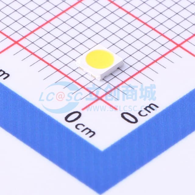 3030暖白1W（3v）贴片式发光二极管实物图