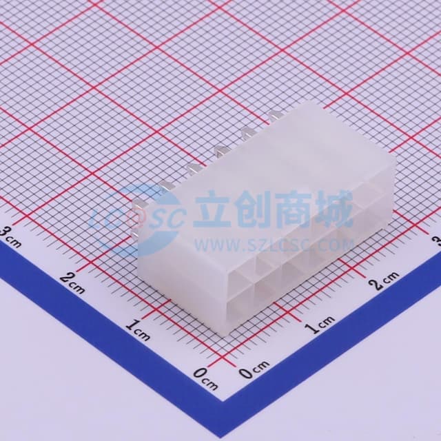 2x6P 间距:4.2mm 直插 【插件】实物图