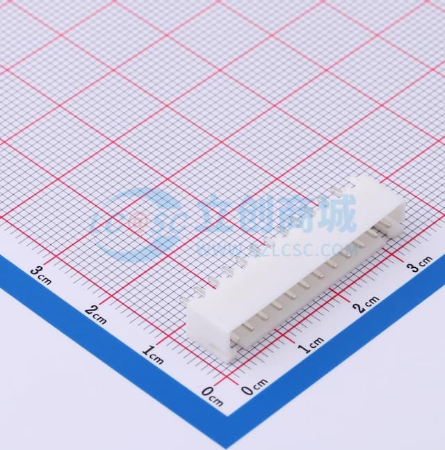 1x12P 间距:2.5mm 直插 系列:XH 【插件】实物图