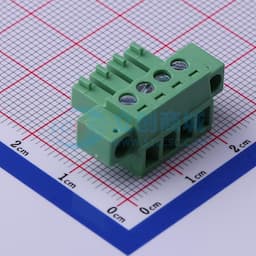 3.81mm 1x4P 排数:1 每排P数:4 螺丝固定缩略图