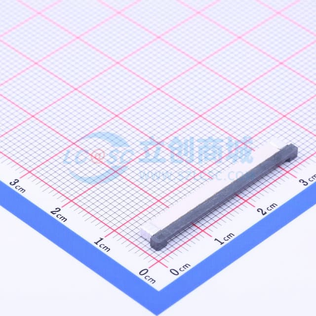 抽屉式 下接 P数:54P 间距:0.5mm实物图