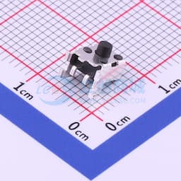 轻触开关4.5*4.5*4.3带支架侧按4.85*6.3*4.3四脚贴片按键250gf缩略图