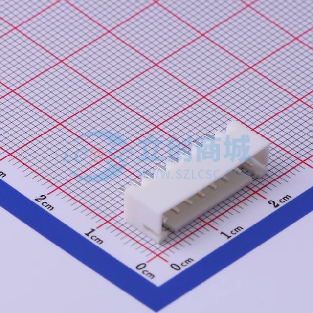1x8P 间距:2.5mm 直插 【插件】实物图