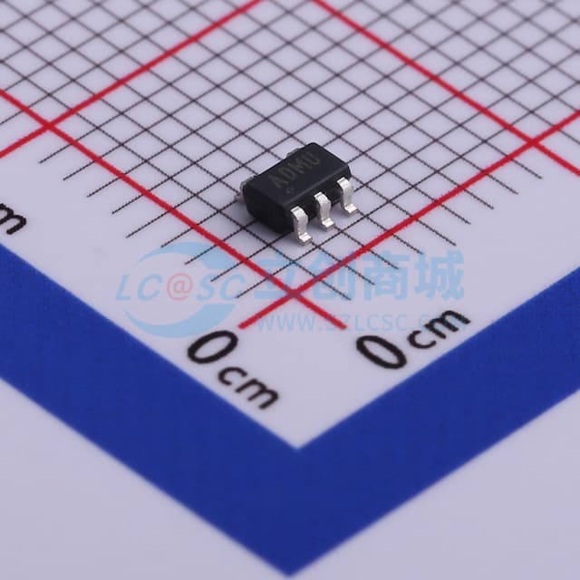 低成本、低功耗6bitDAC，具有2线串行的SOT23封装实物图