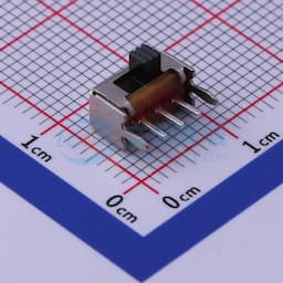 2档侧拨可过回流焊手感极佳抗腐蚀24小时柄高2MM拨动开关SK-12D07-L2-B 【拨动】缩略图