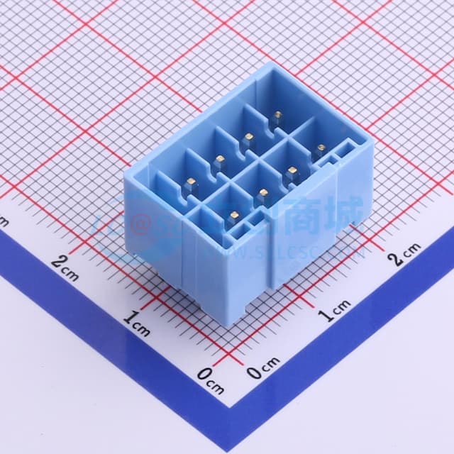 2x5P 间距:4mm 直插 【插件】实物图