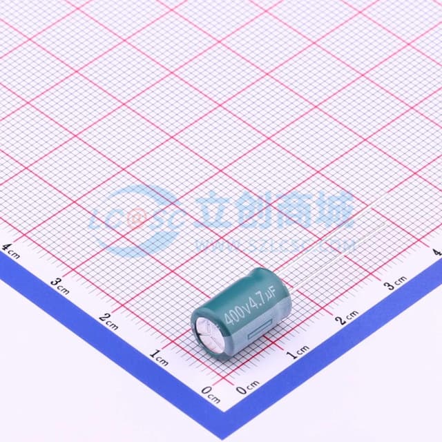 4.7uF ±20% 400V 【插件】实物图