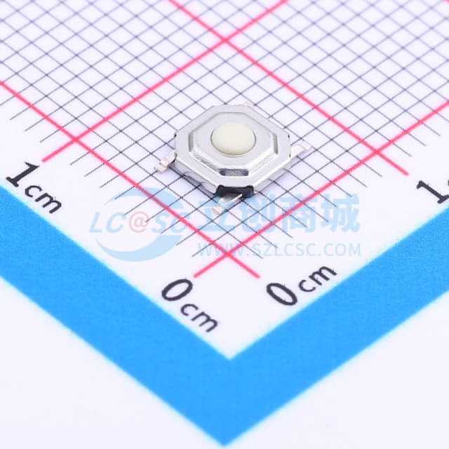 5.2*5.2*1.5mm 立贴 轻触开关实物图