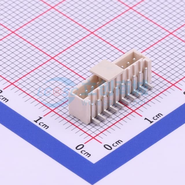 1x10P 间距:1.5mm 立贴实物图