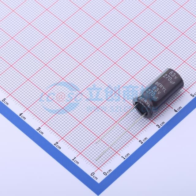 270uF ±20% 63V实物图