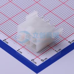 白色半透明 2x3P 间距:4.2mm 直插【插件】缩略图