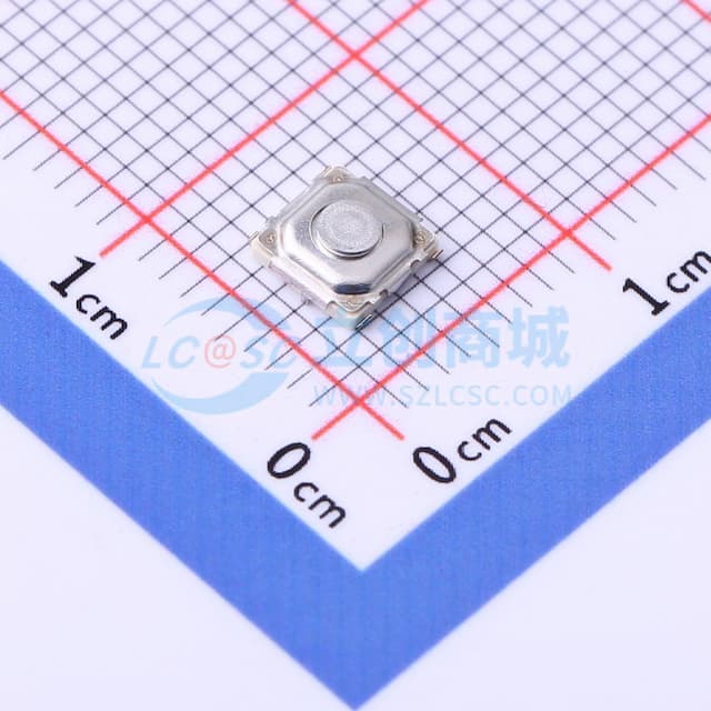 4.9*4.9*1.5mm 立贴 轻触开关实物图