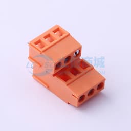 2件套 2x3P 5.08mm 直插 排数:2 每排P数:3【螺钉】缩略图
